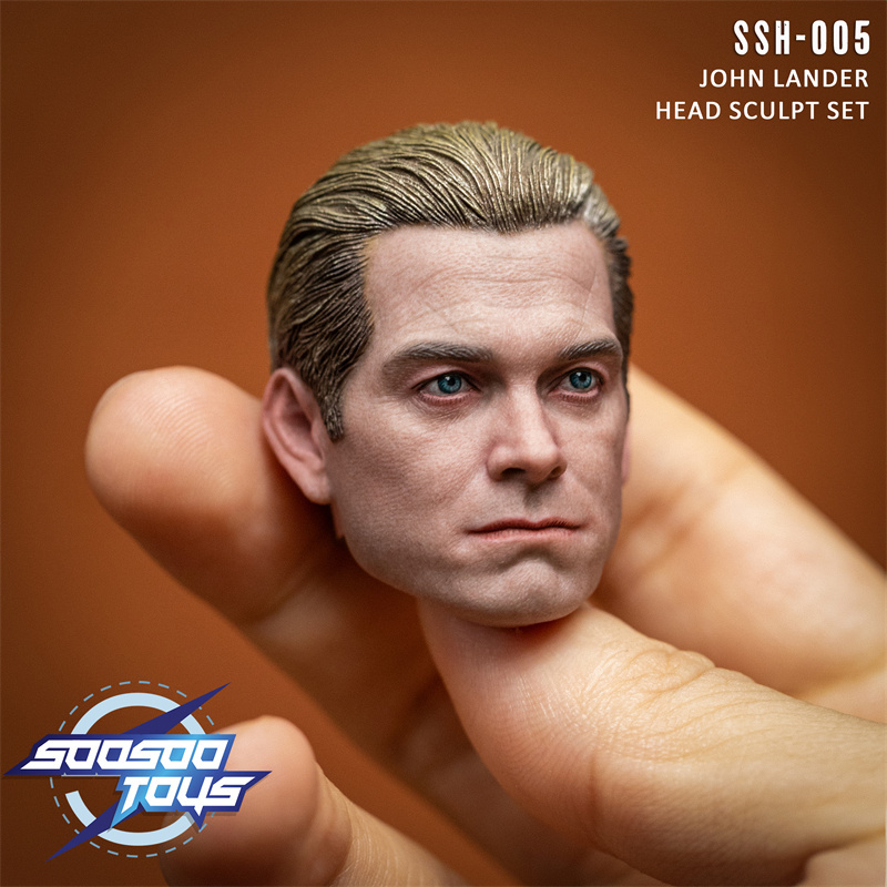 IN STOCK Soosootoys 1/6  SSH-005  National Guardian John Head Carving Double Head Carving Accessories Bag