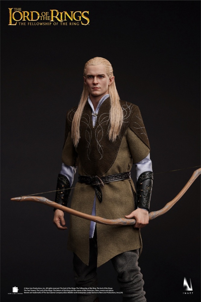 INART 1/6 The Lord of The Rings Legolas Deluxe Rooted Hair Action Figure