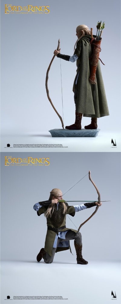INART 1/6 The Lord of The Rings Legolas Deluxe Rooted Hair Action Figure
