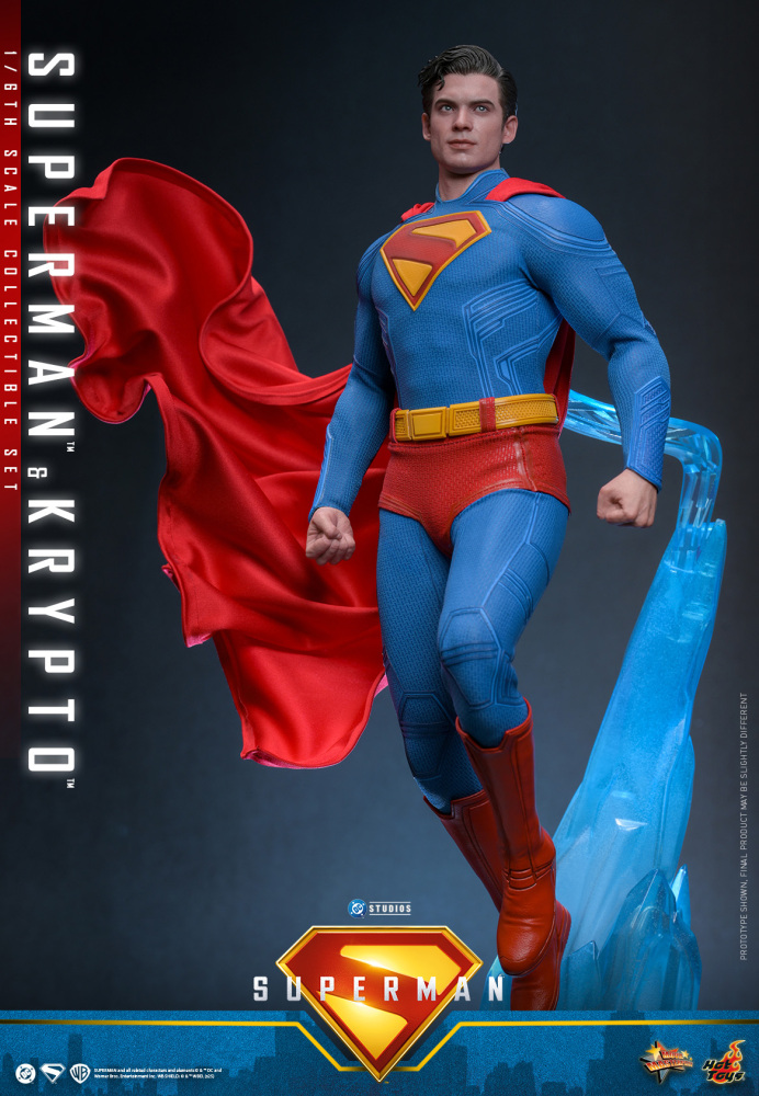 In Stock Hot Toys  1/6 MMS812  Superman &  Krypto 2025
