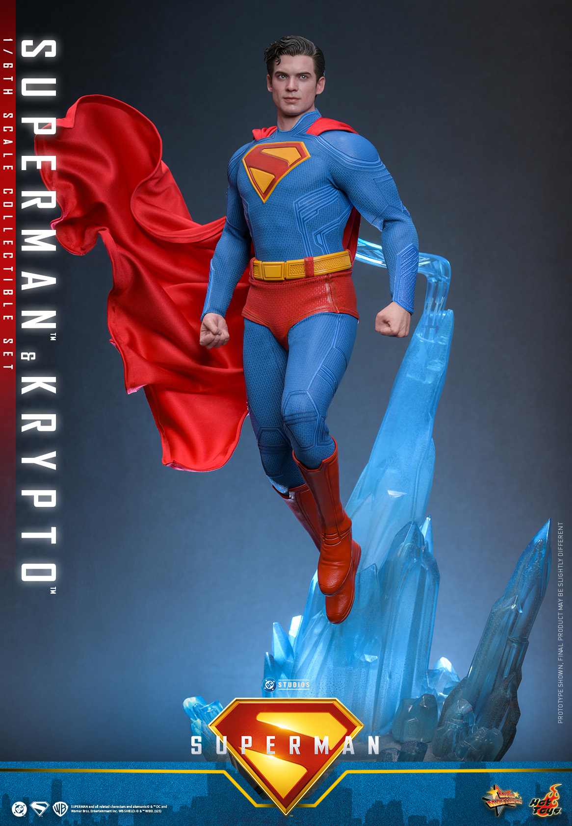 In Stock Hot Toys 1/6 MMS812 Superman & Krypto 2025