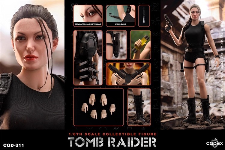 Pre-Sale CODEX COD-011 1/6 Tomb of the Fallen Lara Jolie Action Figure