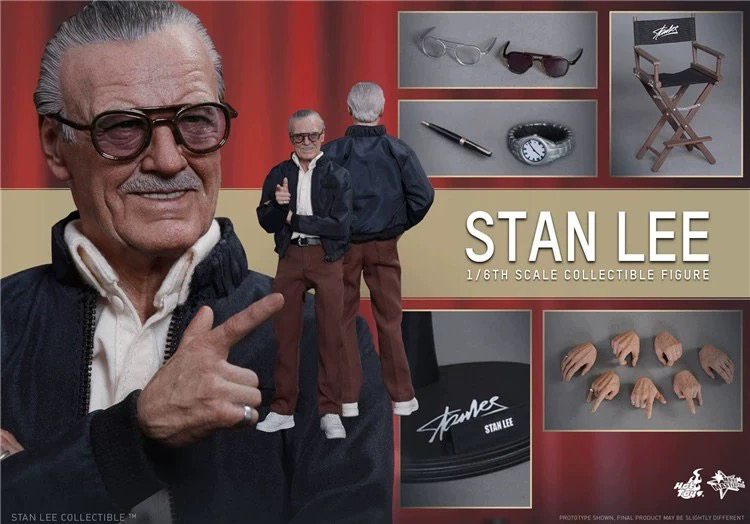 IN STOCK HOTTOYS HT 1/6 MMS327 Marvel's Father Stan Lee