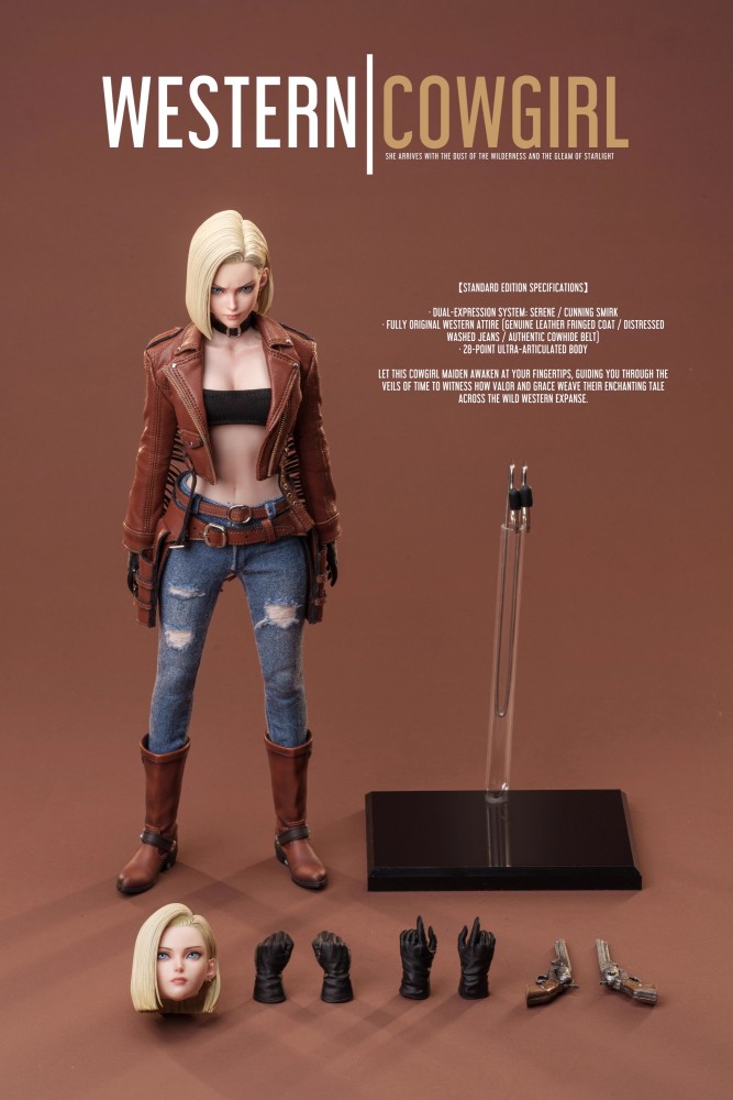 Pre-Sale HEART HUNTER 1/6 Blonde Cowboy Girl Action Female Figure