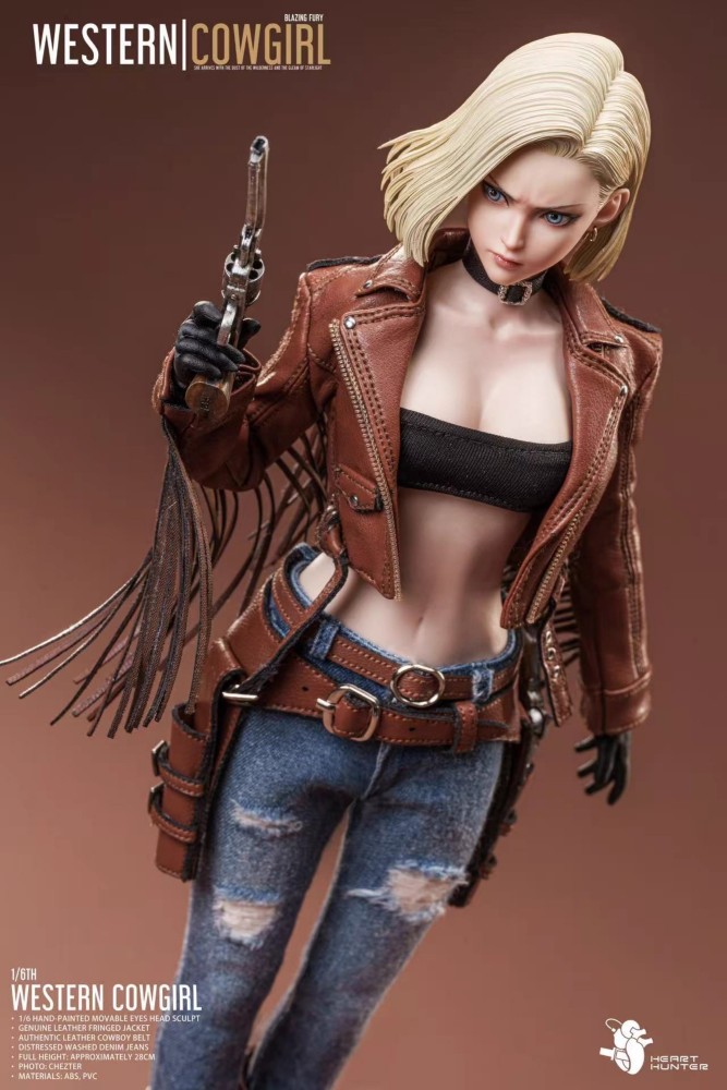 Pre-Sale HEART HUNTER 1/6 Blonde Cowboy Girl Action Female Figure