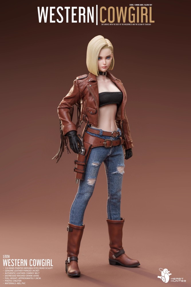 Pre-Sale HEART HUNTER 1/6 Blonde Cowboy Girl Action Female Figure