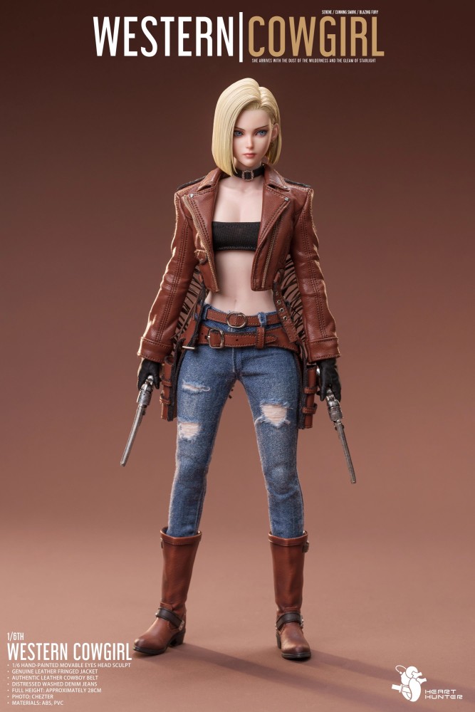 Pre-Sale HEART HUNTER 1/6 Blonde Cowboy Girl Action Female Figure