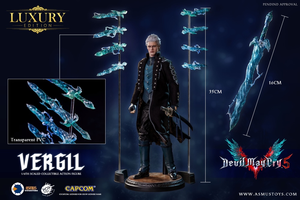 In Stock!  Asmus Toys Devil May Cry Vergil 1/6 Scale LUXURY EDITION DMC500LUX