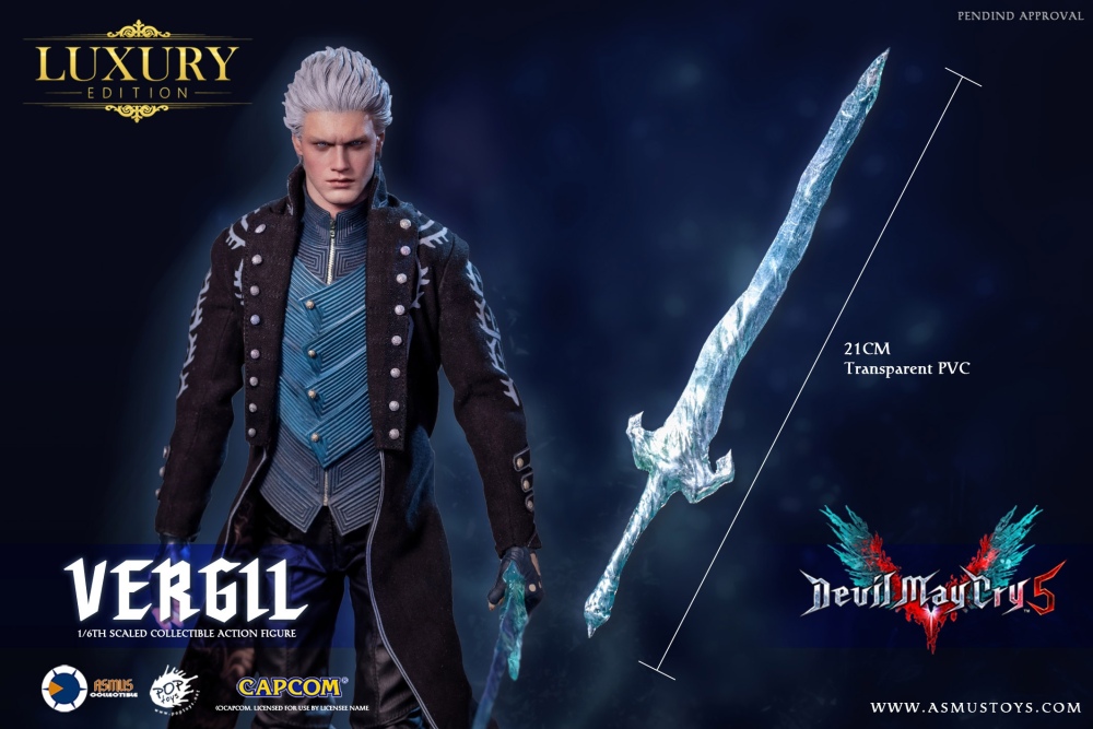 In Stock!  Asmus Toys Devil May Cry Vergil 1/6 Scale LUXURY EDITION DMC500LUX