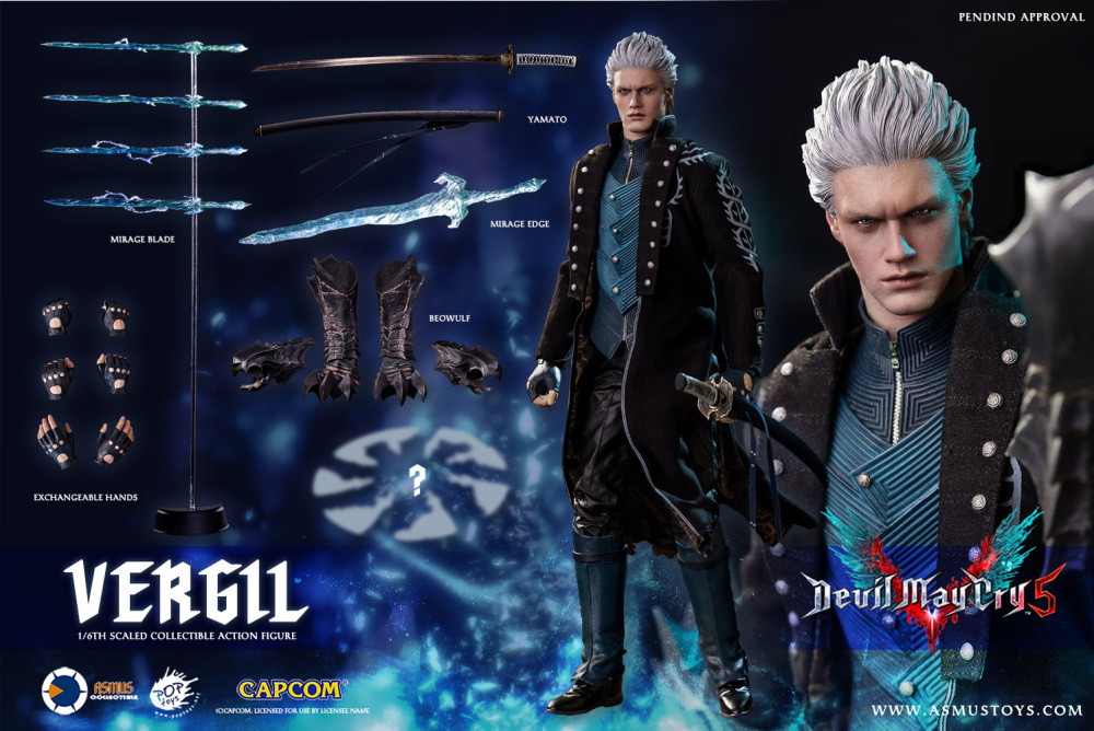 In Stock!  Asmus Toys Devil May Cry Vergil 1/6 Scale LUXURY EDITION DMC500LUX