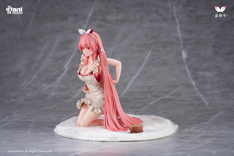 In Stock Original AniMester White Rabbit rosu Apron ver 1/7 figure
