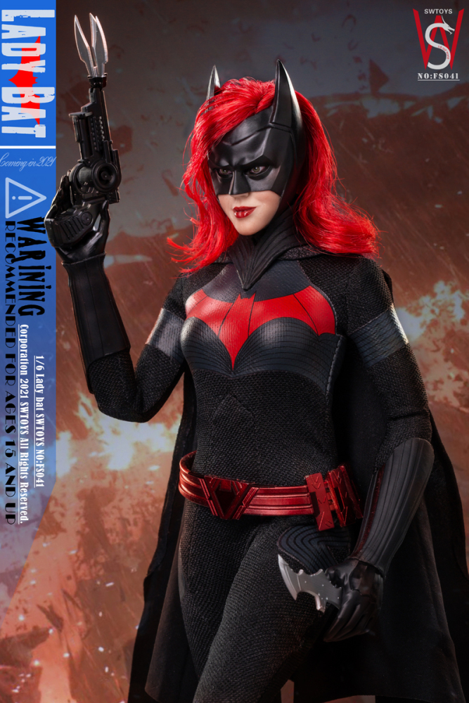 In Stock SWTOYS 1/6 NO FS041 Lady Bat Removable Soldier Figure Model