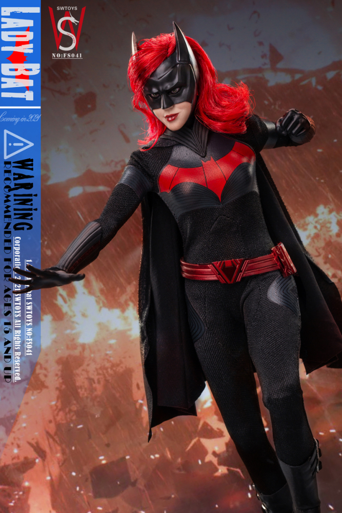 In Stock SWTOYS 1/6 NO FS041 Lady Bat Removable Soldier Figure Model