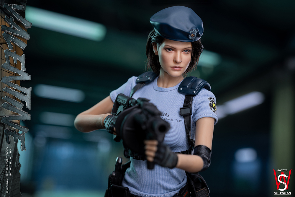 In Stock SWTOYS 1/6 Resident Evil Gil Valentine FS069 Action Figure