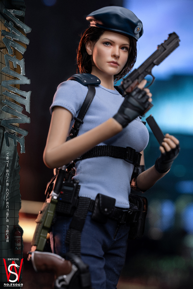 In Stock SWTOYS 1/6 Resident Evil Gil Valentine FS069 Action Figure