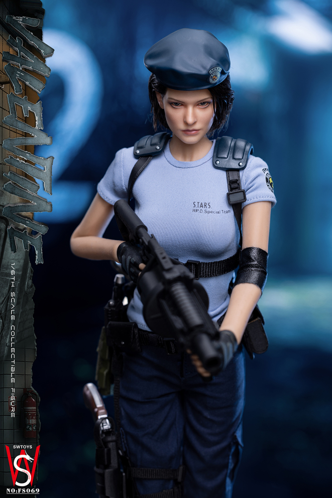 In Stock SWTOYS 1/6 Resident Evil Gil Valentine FS069 Action Figure