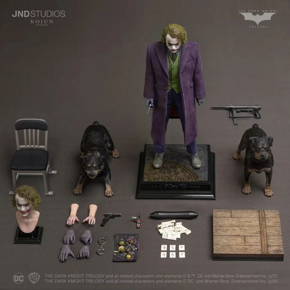 In Stock JND Studios KJW001B  Batman The Dark Knight 1/6 Joker Heath Ledger