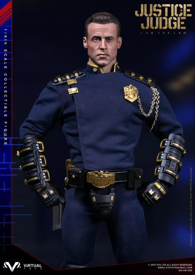 In-stock VTS TOYS VM-023 Judge Dredd Sylvester Stallone 1/6 Action Figure