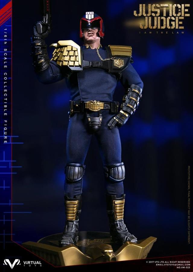 In-stock VTS TOYS VM-023 Judge Dredd Sylvester Stallone 1/6 Action Figure