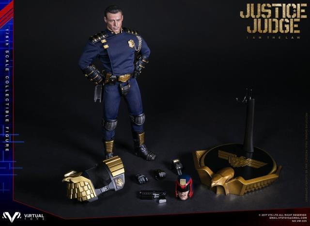 In-stock VTS TOYS VM-023 Judge Dredd Sylvester Stallone 1/6 Action Figure