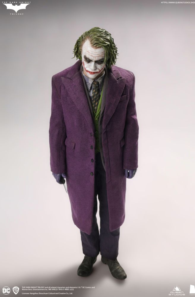 In Stock INART 1/6 Batman Dark Knight Joker Heath Ledger Action Figure IA001SPD
