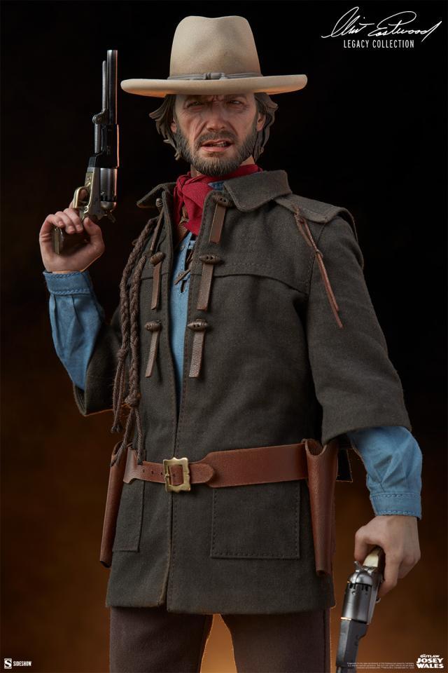 In Stock Sideshow 1/6 Clint Eastwood plays 100454