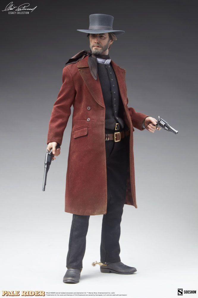 In Stock Sideshow 1/6 Pale Knight Preacher Clint Eastwood 100453