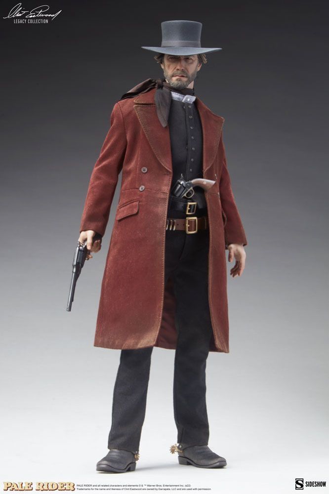 In Stock Sideshow 1/6 Pale Knight Preacher Clint Eastwood 100453
