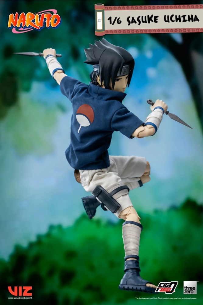 IN STOCK Threezero 3A Naruto Uchiha Sasuke 1/6 Soldier Model 3Z02618W0