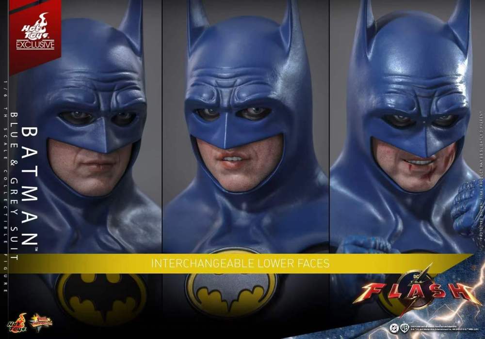 IN STOCK Hot Toys ht "The Flash" Batman (blue-gray suit)