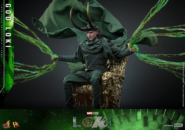 HOTTOYS  DX41AE Loki God Loki 1/6th Scale Collectible Figure (Artisan Edition) Limited Edition