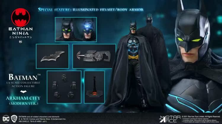 In Stock  STAR Ace Toys 1/6 Ninja Batman SA0102 Standard Edition