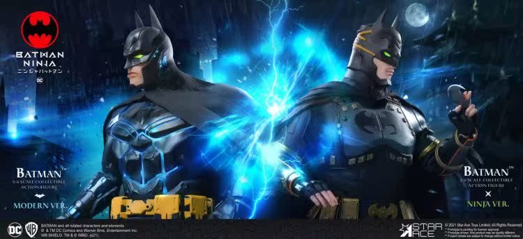 In Stock  STAR Ace Toys 1/6 Ninja Batman SA0102 Standard Edition