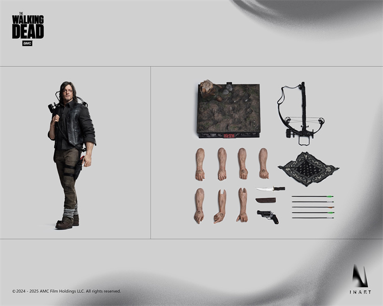 【Pre-order】 INART QS 1/6 AGA030 The Walking Dead Season 8 Daryl Dixon