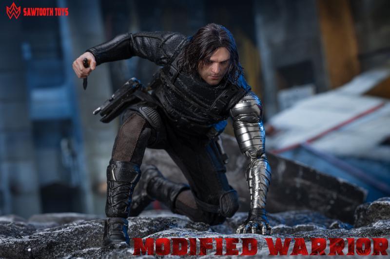 【Pre-order】  Sawtooth STM-20253 1/12 Modified Warrior Super Movable Soldier Double Head Sculpture Movable