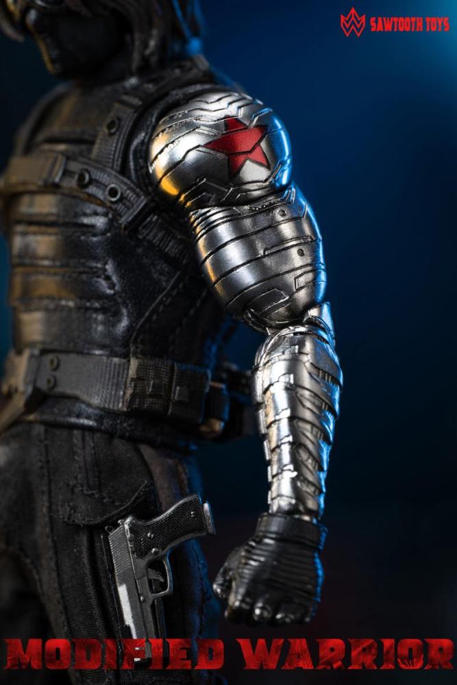 【Pre-order】  Sawtooth STM-20253 1/12 Modified Warrior Super Movable Soldier Double Head Sculpture Movable