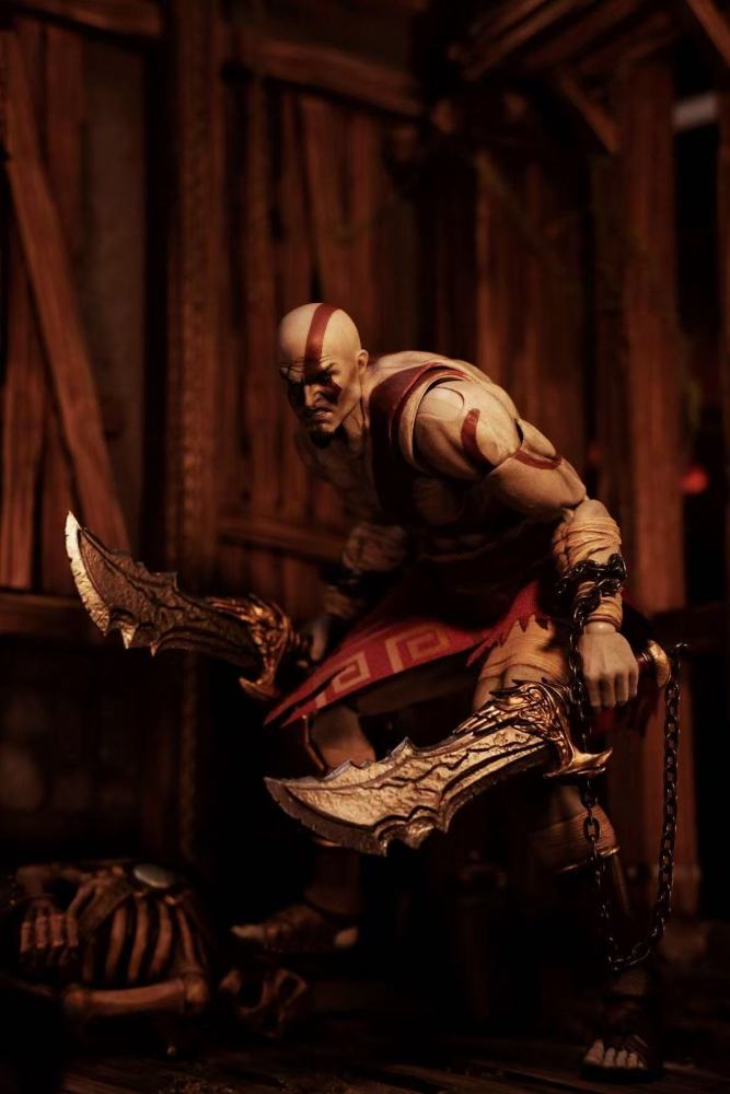 IN STOCK SIGMA STUDIOS GOW-01A 1/12 The God Kratos Ghost of War Action Figure Toy
