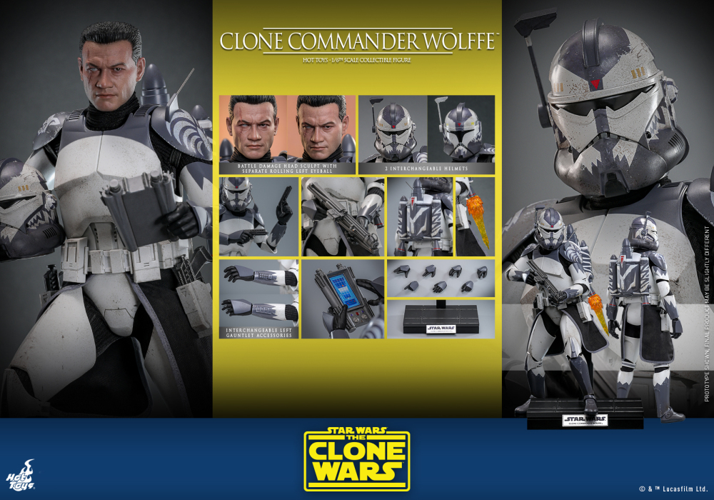 IN STOCK Hot Toys Tms141 Star Wars Commander Wolffe