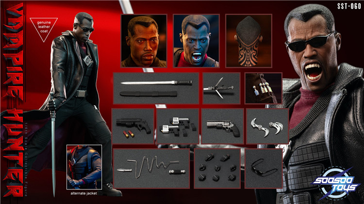In Stock  Soosootoys SST-060 1/6 Vampire Hunter Collectible Action Figure Model