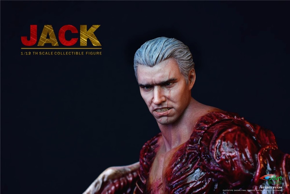 In Stock BY-ART 1/12 Resident Evil JACK Clausa Jack BY-G04 Action Figure