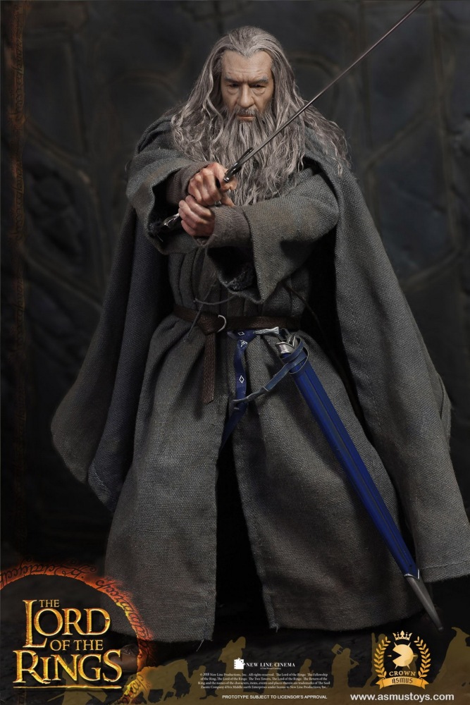 In Stock Asmus Toys CRW001 The Lord of the Rings, The Grey Robe Wizard - Gandalf 2.0