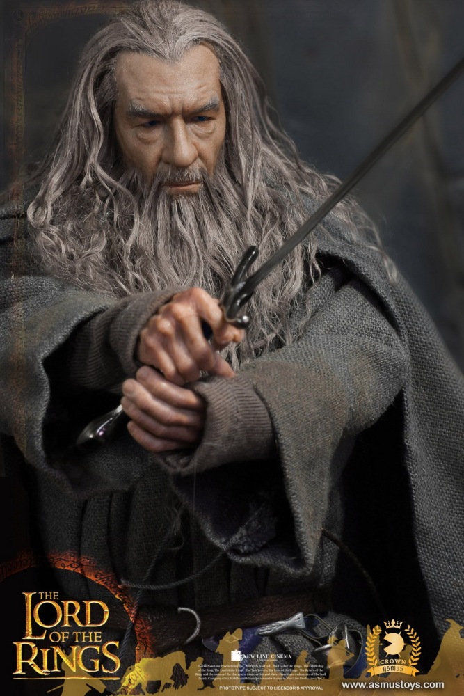 In Stock Asmus Toys CRW001 The Lord of the Rings, The Grey Robe Wizard - Gandalf 2.0
