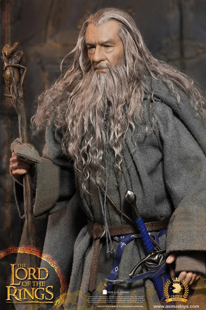 In Stock Asmus Toys CRW001 The Lord of the Rings, The Grey Robe Wizard - Gandalf 2.0