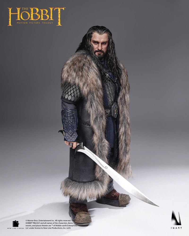 In Stock  INART 1/6 A018 The Hobbit's Unexpected Journey Solin Oak Shield Action Figure