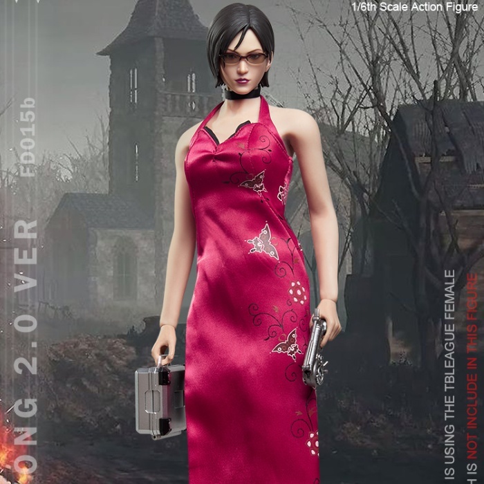 In Stock Hot Heart 1/6 Zombie Killer Female Spy Ms.Wong 2.0 FD015 Action Figure