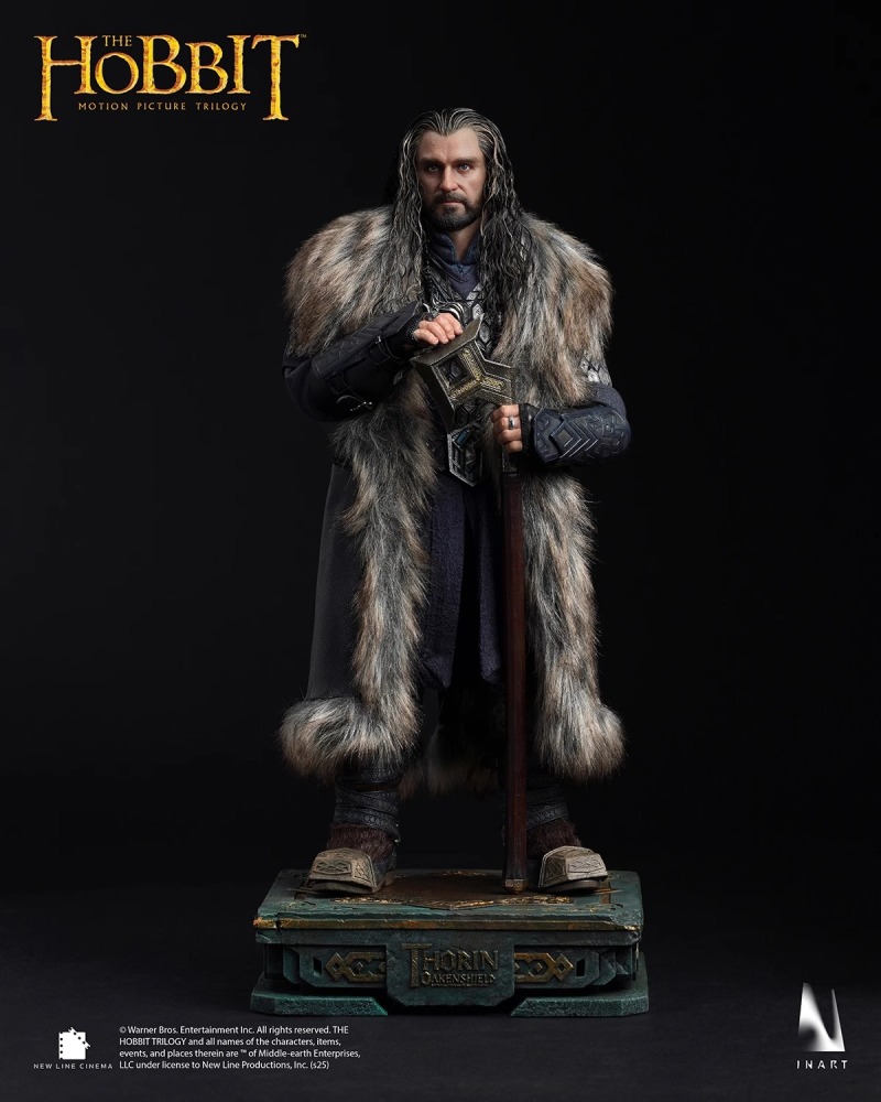 In Stock  INART 1/6 A018 The Hobbit's Unexpected Journey Solin Oak Shield Action Figure