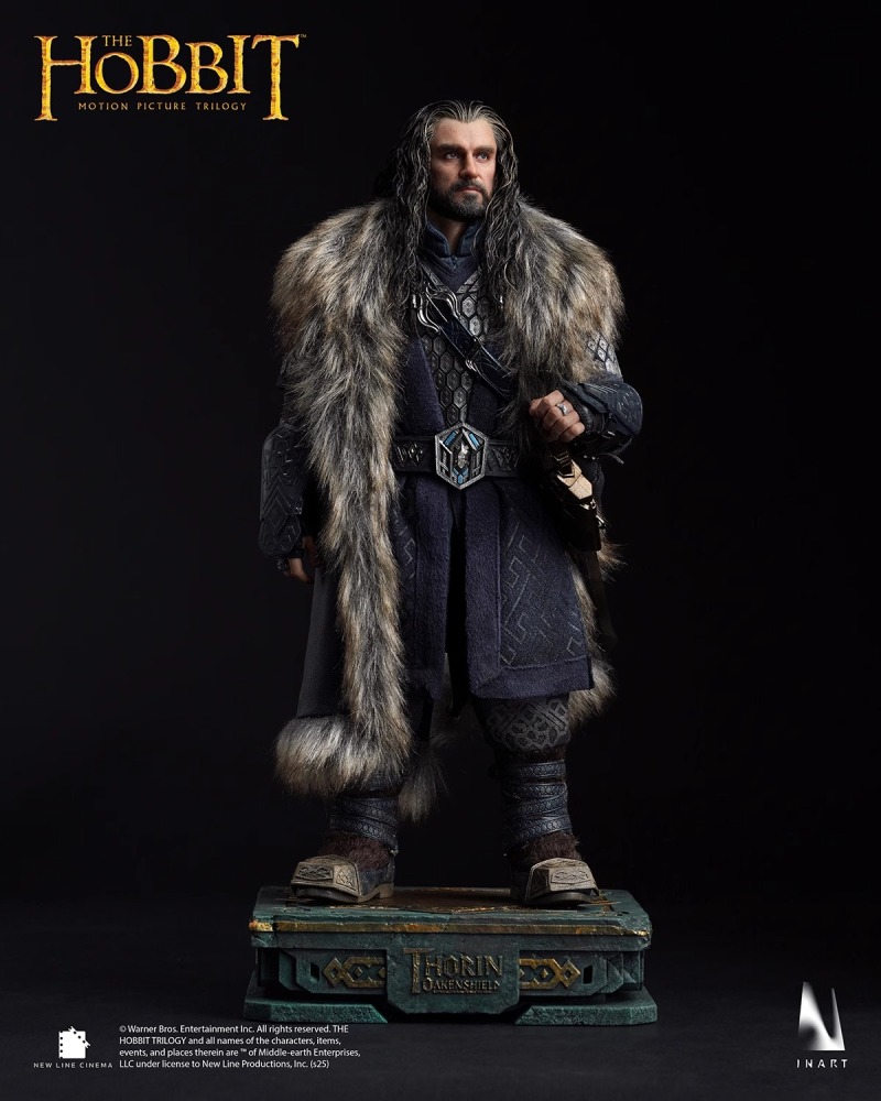 In Stock  INART 1/6 A018 The Hobbit's Unexpected Journey Solin Oak Shield Action Figure