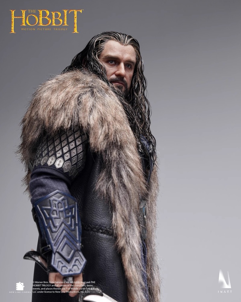 In Stock  INART 1/6 A018 The Hobbit's Unexpected Journey Solin Oak Shield Action Figure