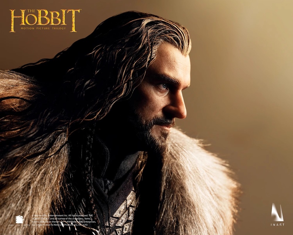 In Stock  INART 1/6 A018 The Hobbit's Unexpected Journey Solin Oak Shield Action Figure