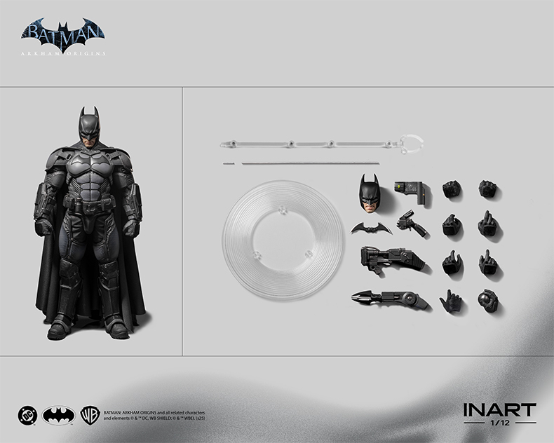 【Pre-order】 INART G0003 1/12 Scale Batman: Arkham Origins